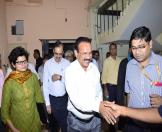 Visit of Honorable Minister to ISI, Kolkatta